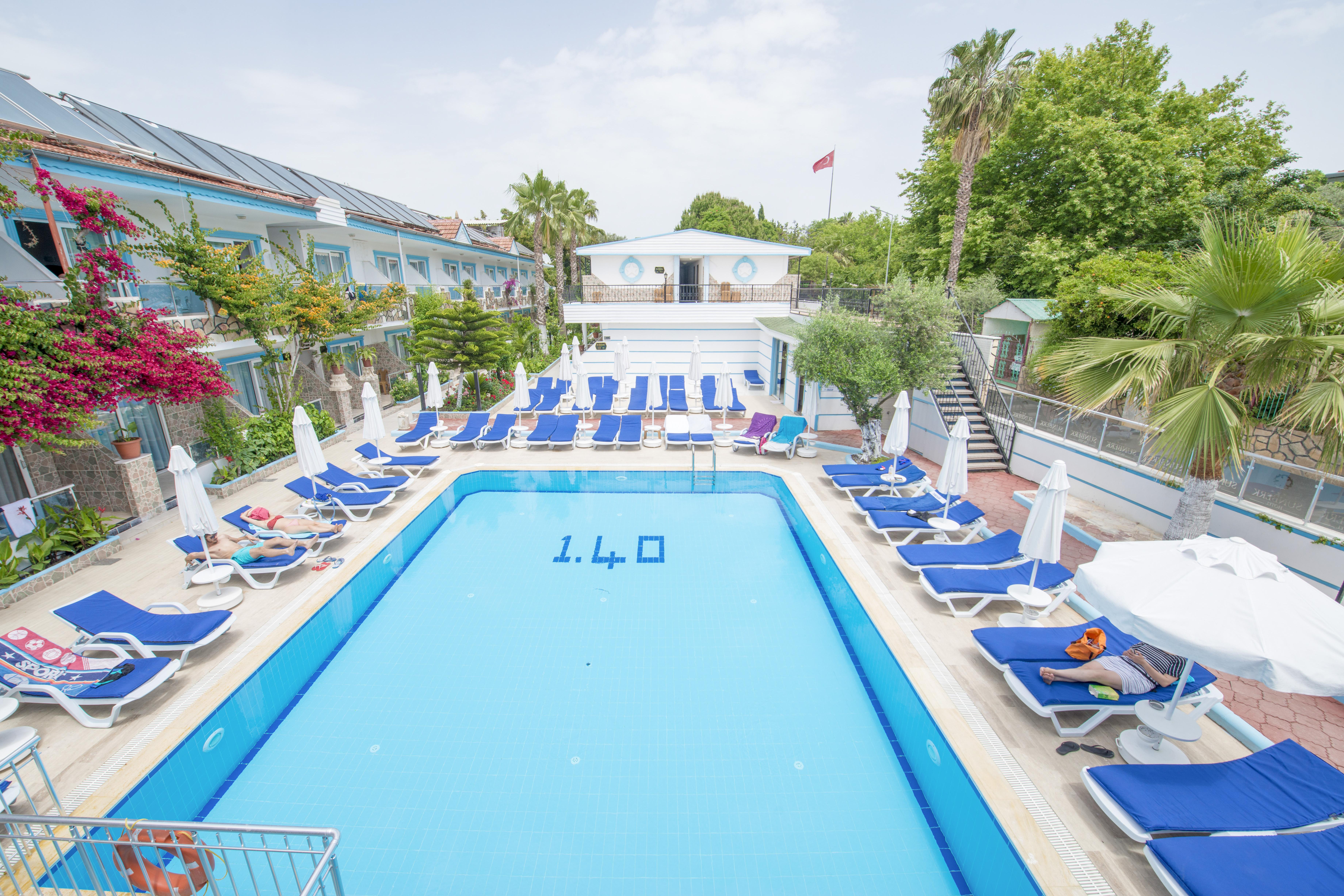 Sunberk Hotel Сиде Экстерьер фото